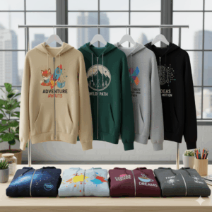 Zip-Hoodies bedrucken – individuell & hochwertig (Schnelle Lieferung, Staffelpreise, viele Materialien)